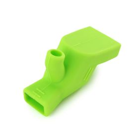 1pc Bathroom Sink Nozzle Faucet Extender Rubber Elastic Water Tap Extension Kitchen Faucet Accessories For Children Kid Hand Washing (Color: green)