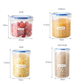 1pc Grain Storage Tank; Plastic Grain Storage Box; Airtight Tank (size: 600 (S))