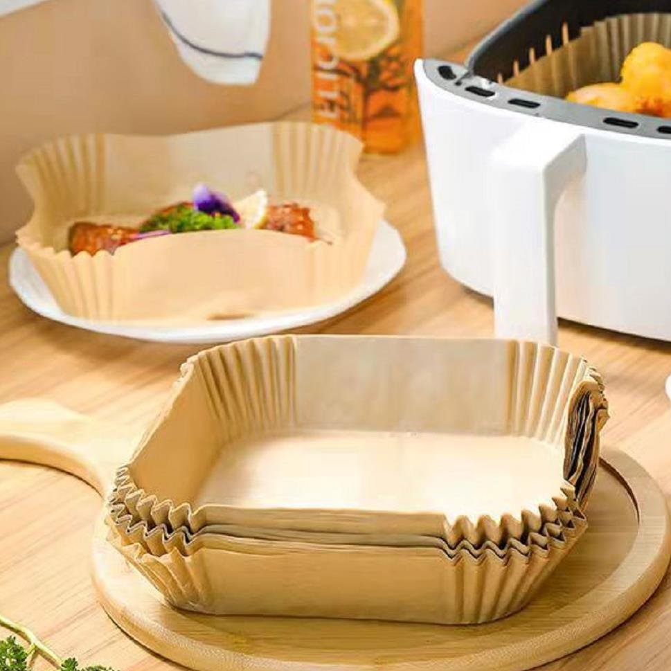 Air Fryer Disposable Paper Liners Parchment Paper Liner Non-Stick Air Fryer Paper Pads Oil Resistant Baking Paper Air Fryer Disposable Paper Liner Non Air Fryer Disposable Paper Liners Parchment Paper Liner Non-Stick Air Fryer Paper Pads Oil Resistant Baking Paper Air Fryer Disposable Paper Liner Non