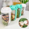 1pc Salad Cup; Household Salad Cup; Portable Salad Cup; Lunch Cup